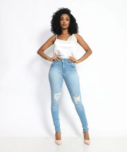 Carregar imagem no visualizador da galeria, CALÇA BIOTIPO JEANS FEMININA SKINNY CINTURA FLEX