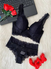 Carregar imagem no visualizador da galeria, Conjunto Paris Renda